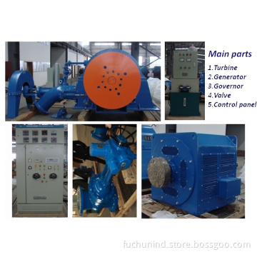 Pelton Turbine/ Turbine Generator Unit